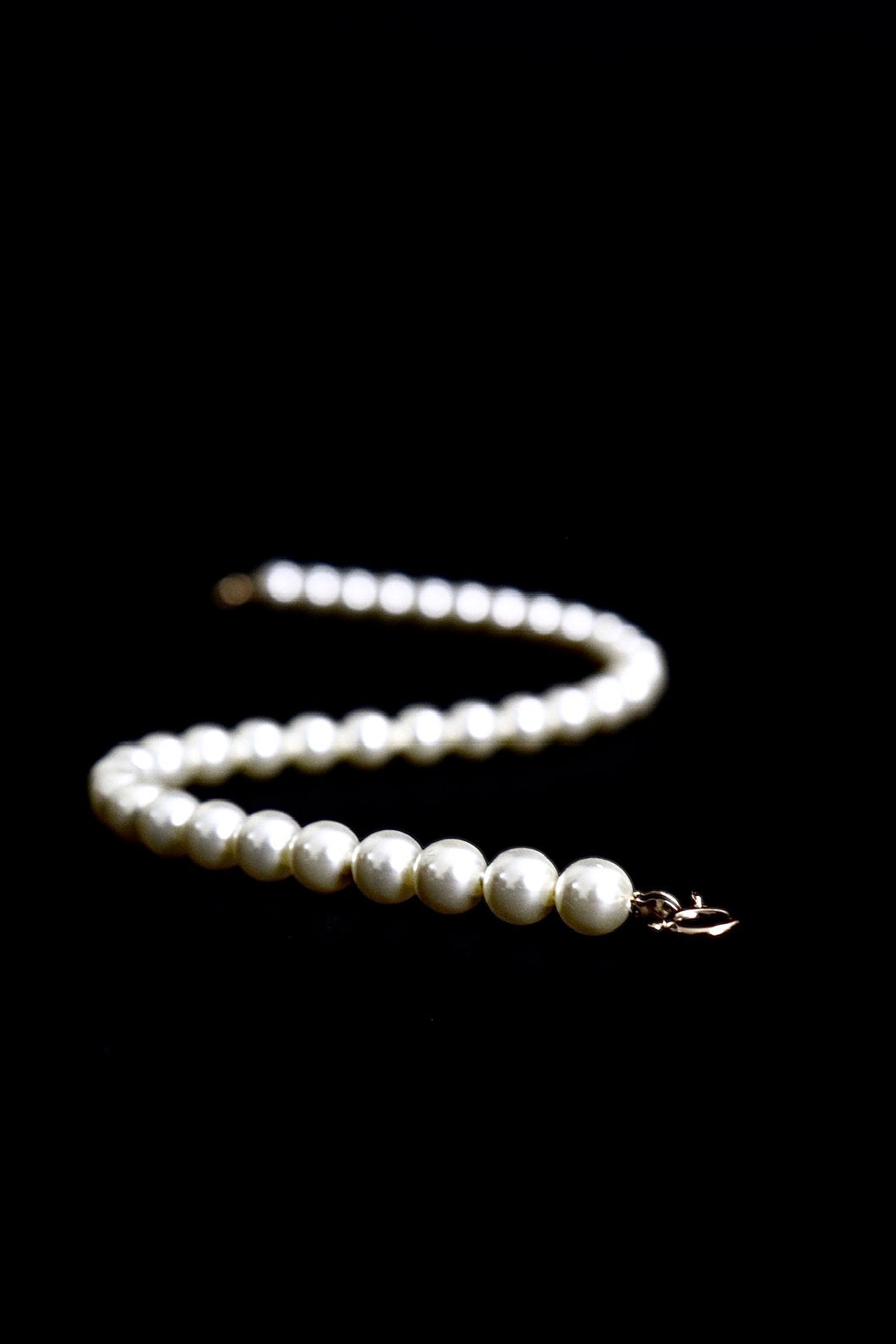 Cream Pearl anklet